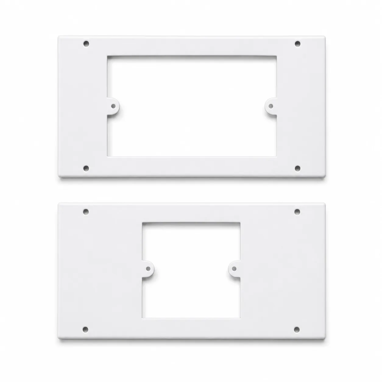 Single And Twin Socket Plates Powder Coated