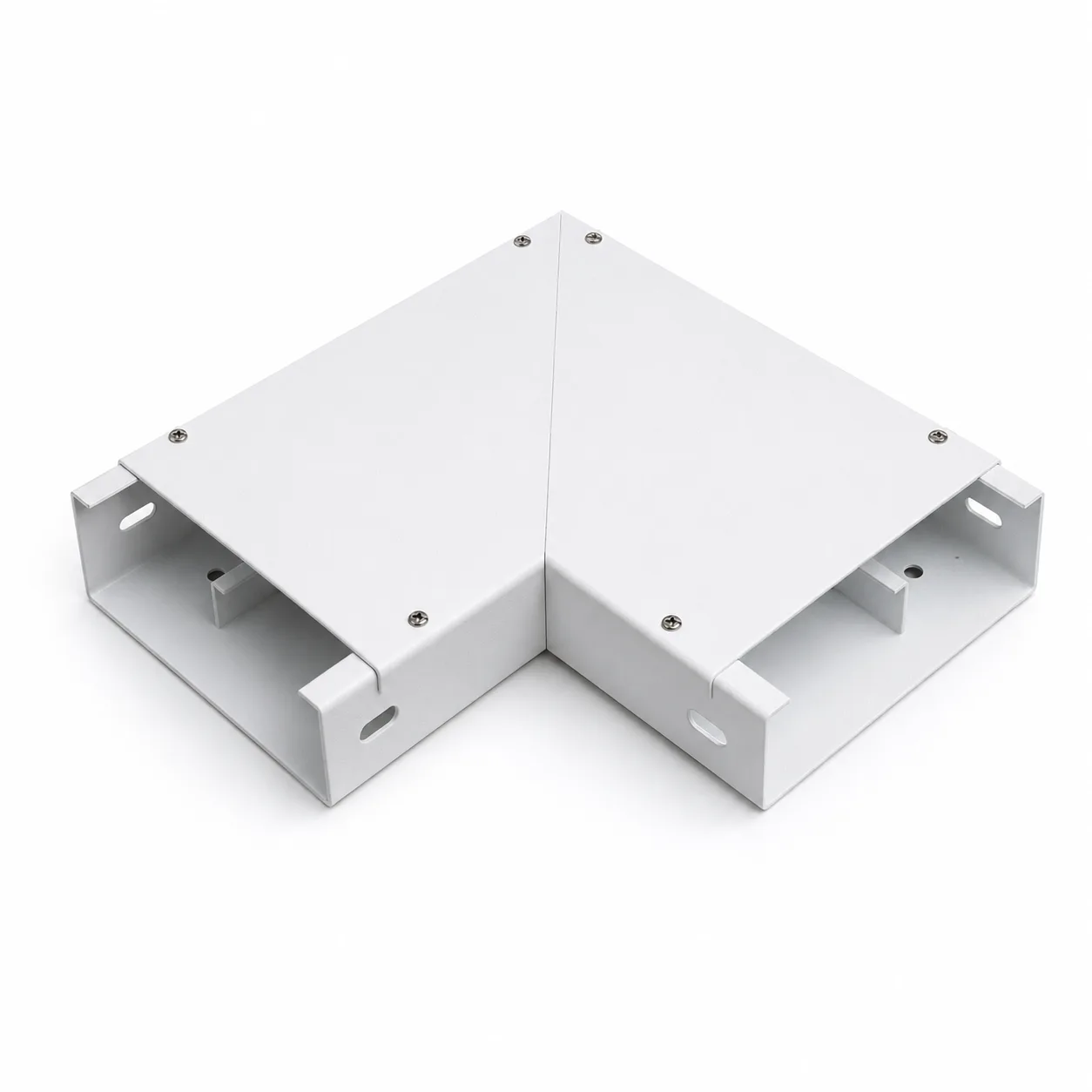 90 Degree Powdercoated Trunking Bend