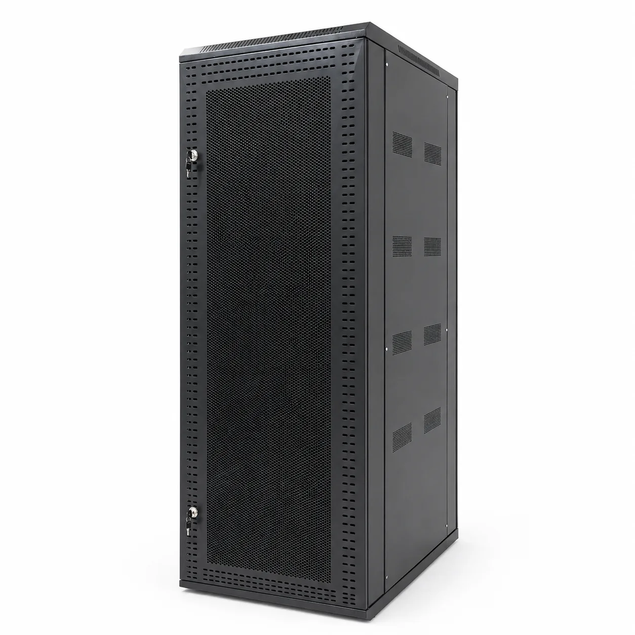 48U INDOOR NETWORK CABINET WITH MESH DOOR