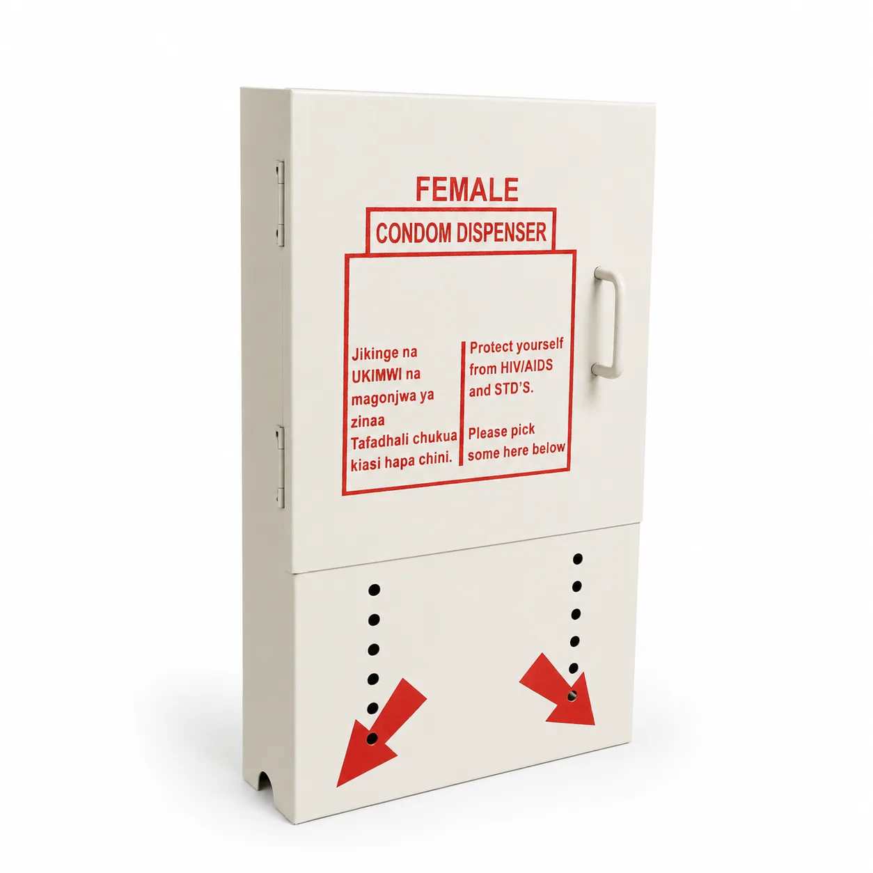 Female Condom Dispenser