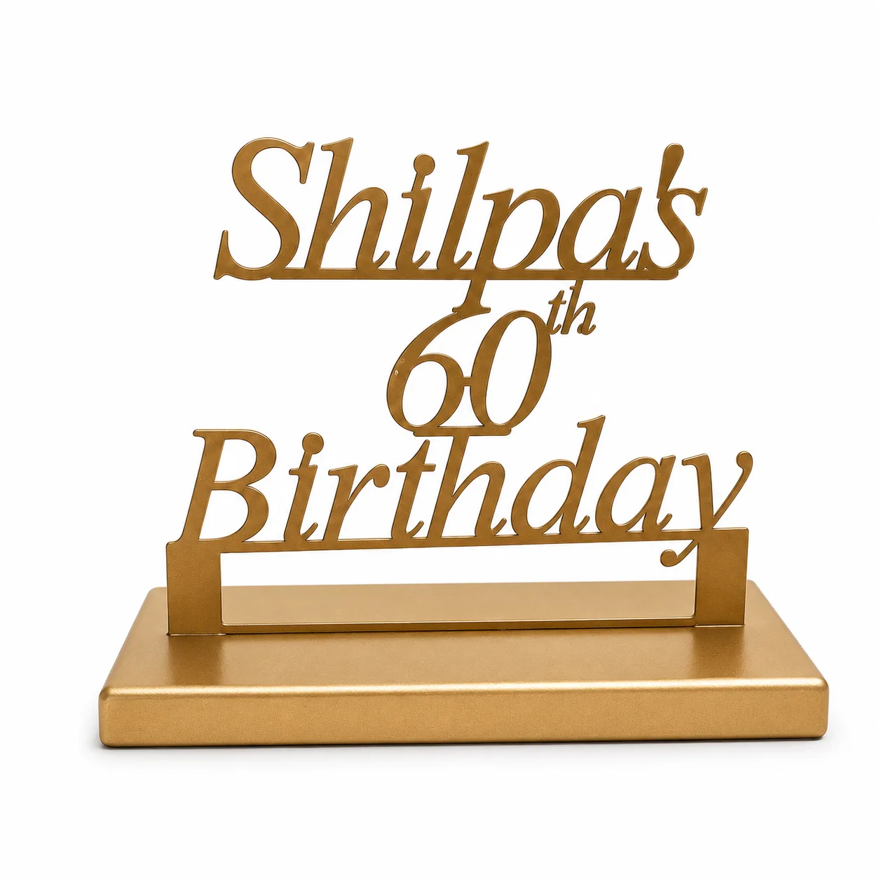Personalised Table Top Sign