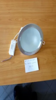 6' 9W 3K LED DOWNLIGHTER FROSTEDGLASS GT-LT201-60F 