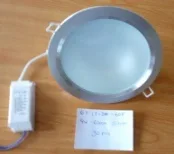 6" 9W 6K LED DOWNLIGHTER WITH FROSTED GLASS GT-LT201-60F 