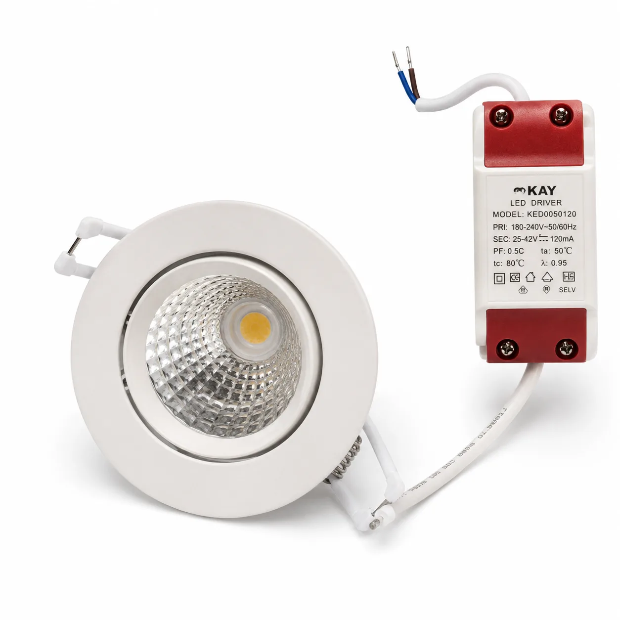 8W 3K COB SPOT LIGHT FTG GT-LS103-9C LED