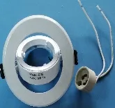 B09 WHITE L.V RECESSED DOWNLIGHT C/WGU10 LAMPHOLDER 