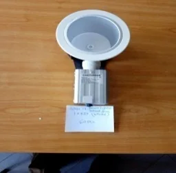 DOWNLIGHTER RECESSED 1XE27 WHITE 25W  W/O GLASS( WITHOUT GLASS)