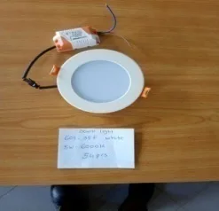 DOWNLIGHTER RECESSED 5W WHITE 3K 601-30F