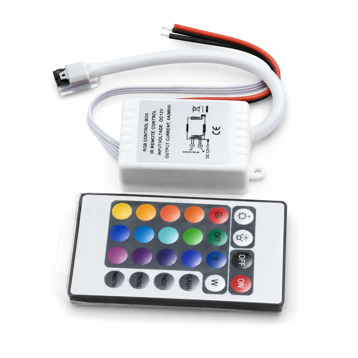 LED STRIPLIGHT CONTROLLER C/W REMOTE