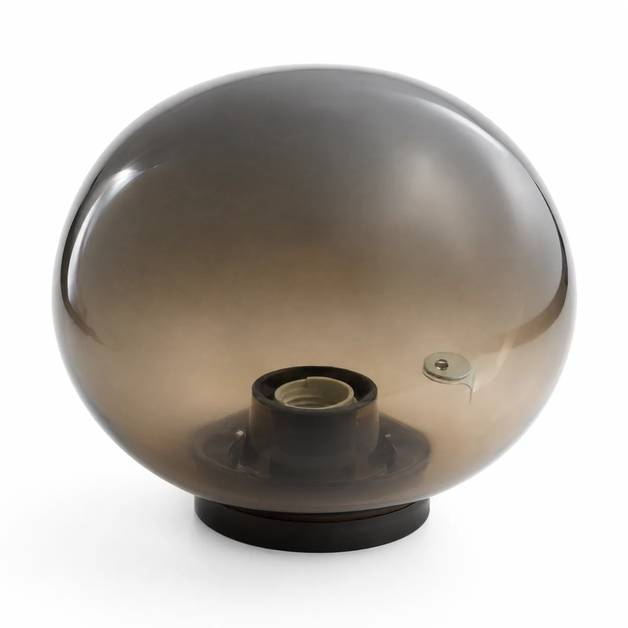 LIGHT FTG 250MM SMOKED C/W BASE