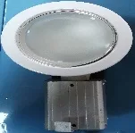 RECESSED DOWNLIGHTER WITH GLASS 4301-1 WHITE 1XE27 