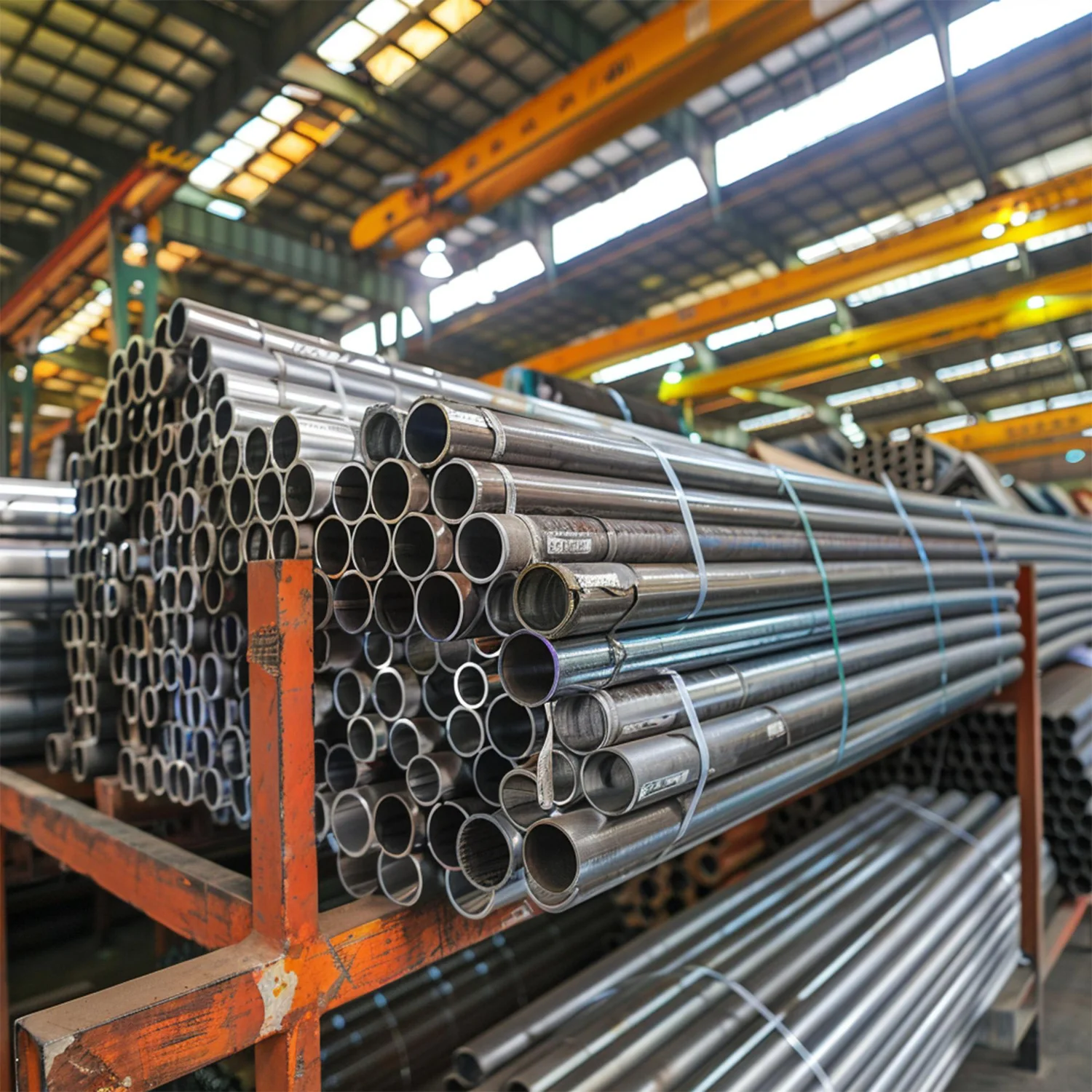 Custom steel fabrication at Reliable Fabricators