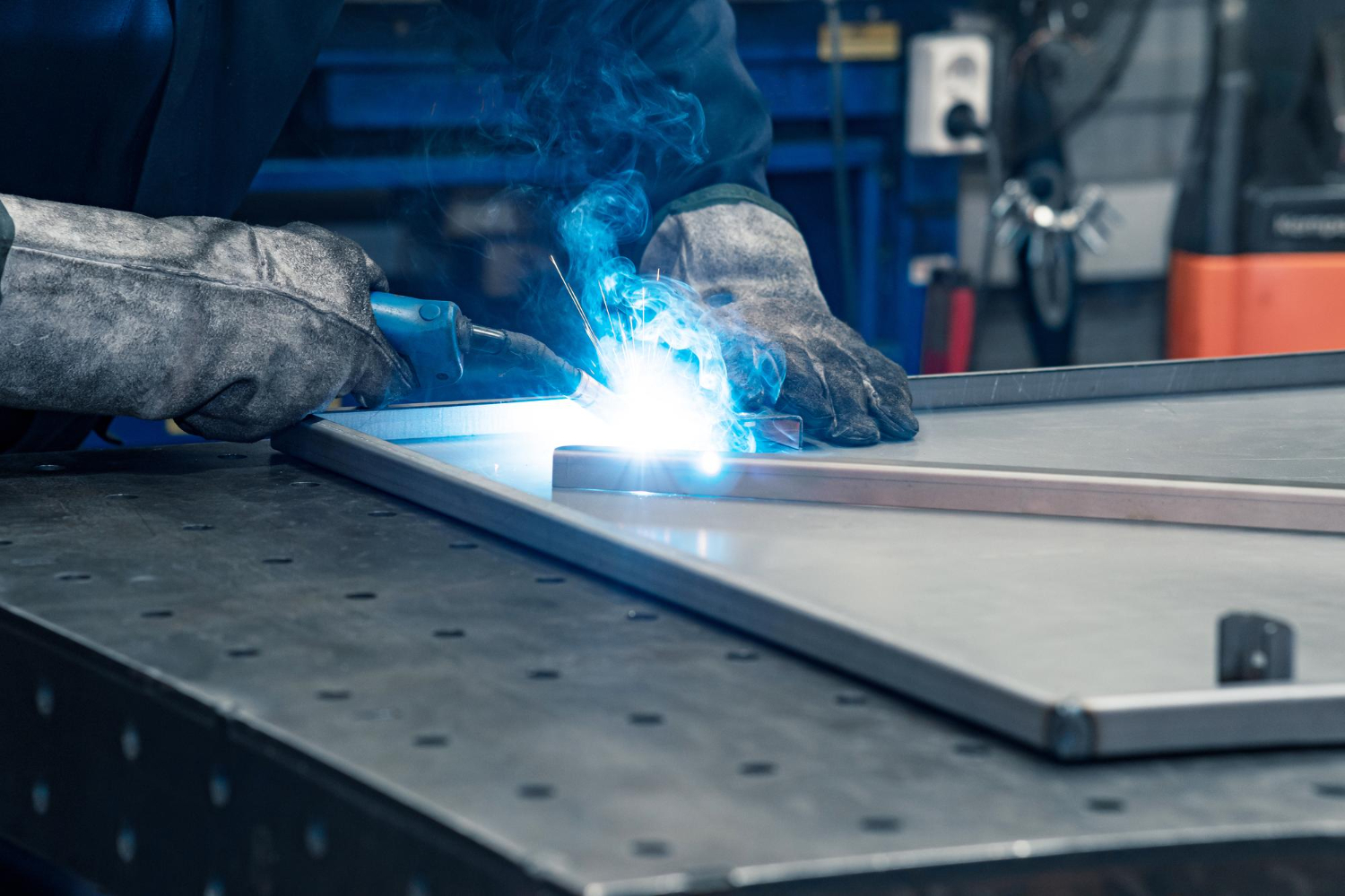Steel fabrication and welding work